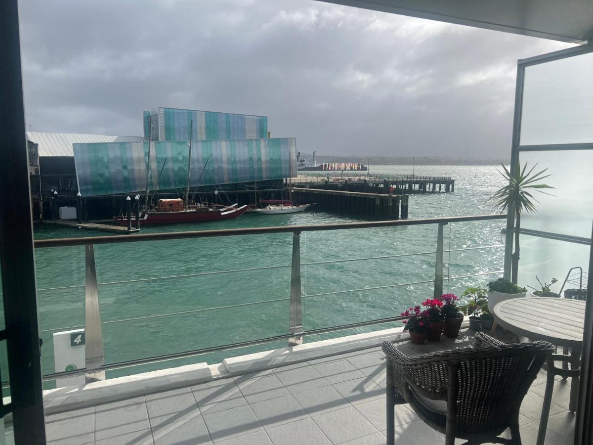 Waterfront Seaview Hotel Apartment - Same Building Block As Auckland Hilton Exterior foto