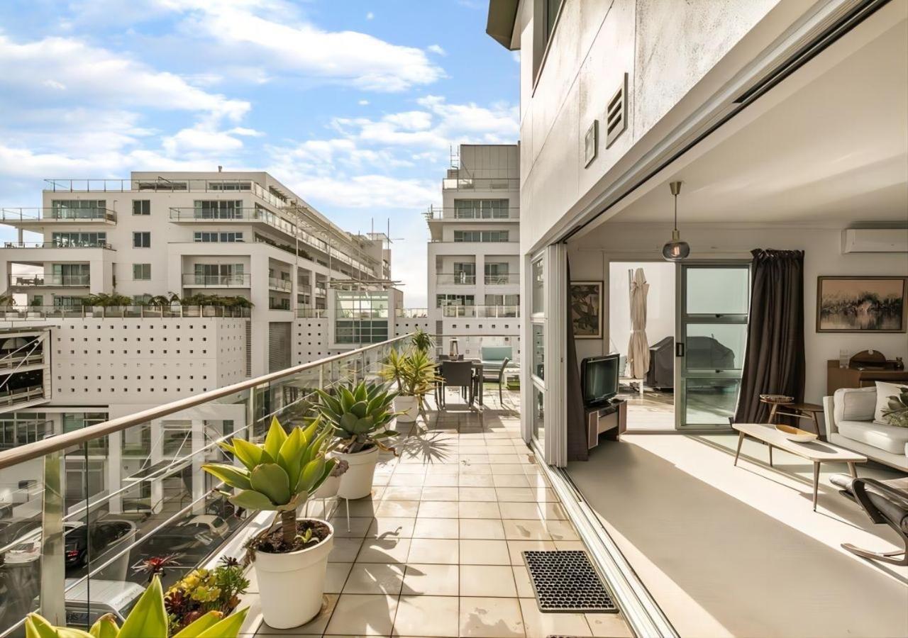 Waterfront Seaview Hotel Apartment - Same Building Block As Auckland Hilton Exterior foto